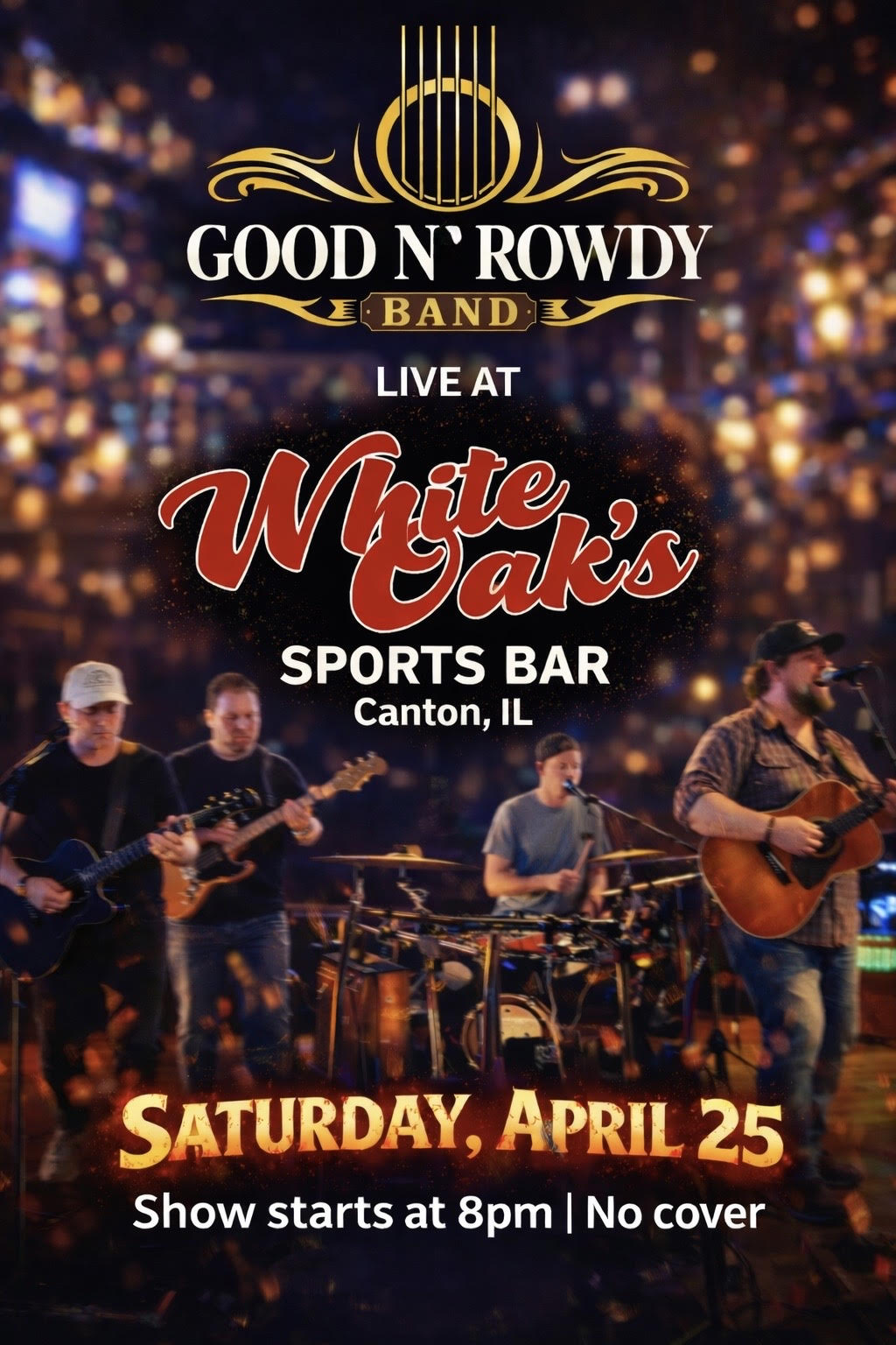 White Oaks Sports Bar – 4/25/26